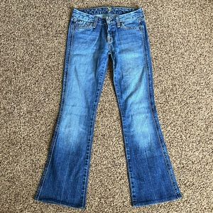 7 for all mankind “a” shape jeans
